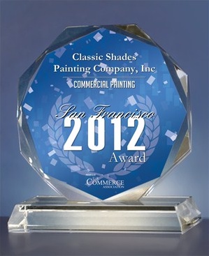 Commercial painting San Francisco award