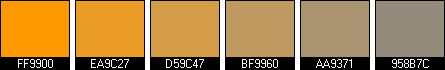 color samples showing tone